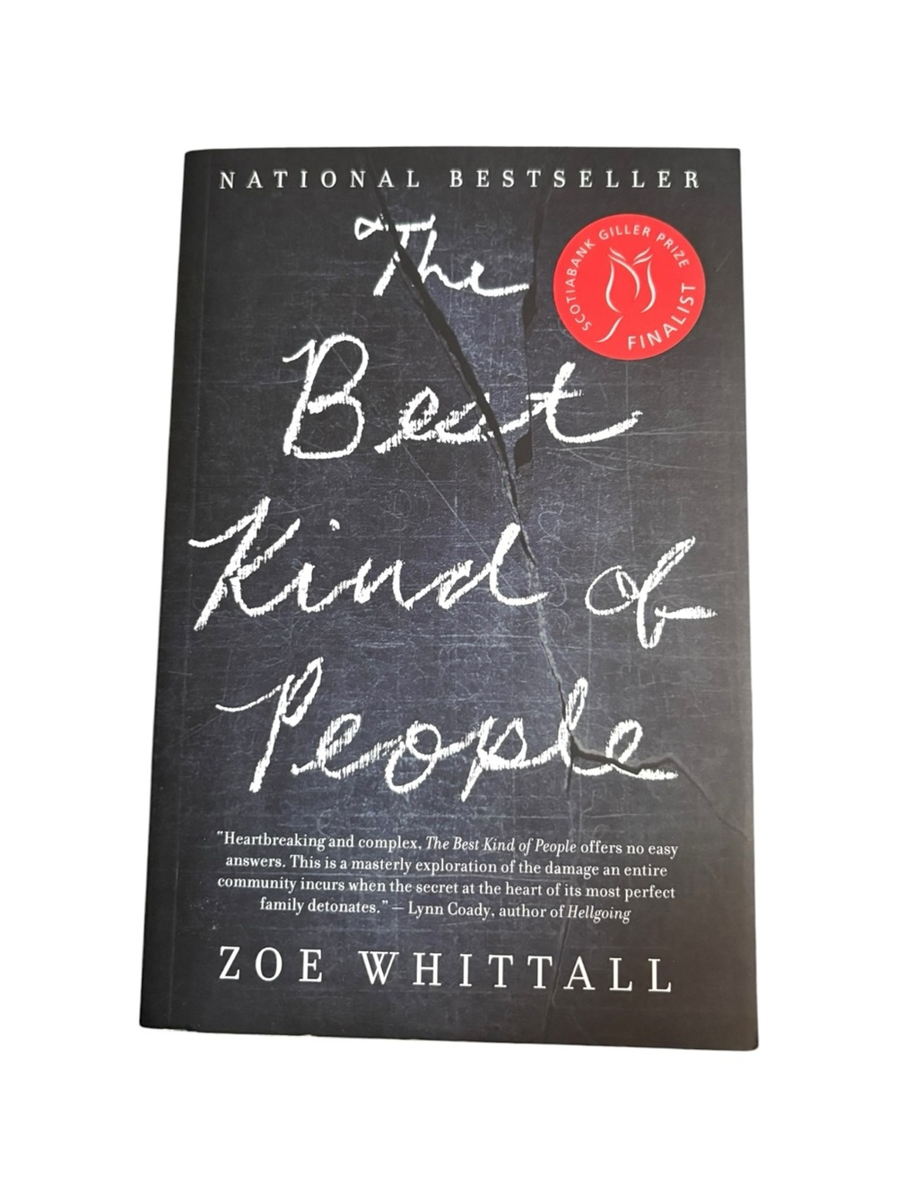 3/$20 Zoe Whittall The Best Kind of People - Black Paperback
